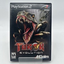 Turok: Evolution (Sony PlayStation 2, 2002) Complete CIB with Manual