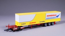H0 DC Roco KombiRail Road Railer Talbot/Fruehauf/Remafer DB in Au-Box #OD_270