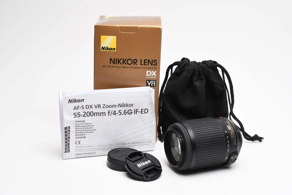 Nikon DX 55-200mm Focal Camera Lenses for sale | eBay
