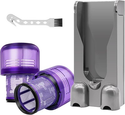 Docking Station & 2 Pack Vacuum Filters Compatible with Dyson V11