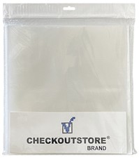 COS Clear Plastic CPP for 12" LP Vinyl Record Album Covers (Outer Sleeves)