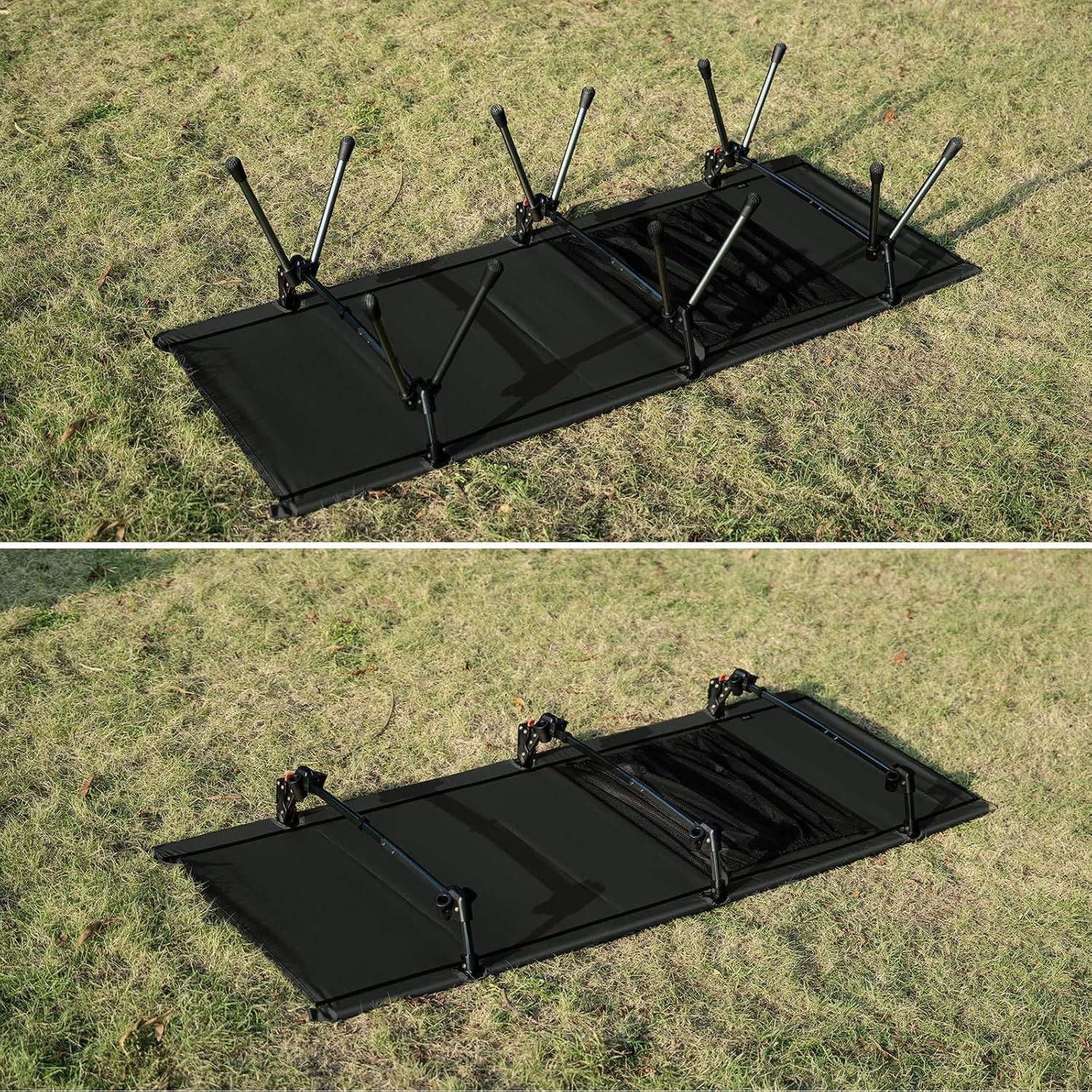 SUPRANUBIS Camping Cot, Height Adjustable with Cot Leg Extenders, Strong Support foto 4