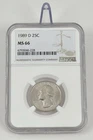 1989-D Washington Quarter 25c NGC MS66 Brilliant Uncirculated