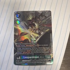 Leopardmon Ace BT22-052 Super Rare Digimon Cyber Eden Alternate Art