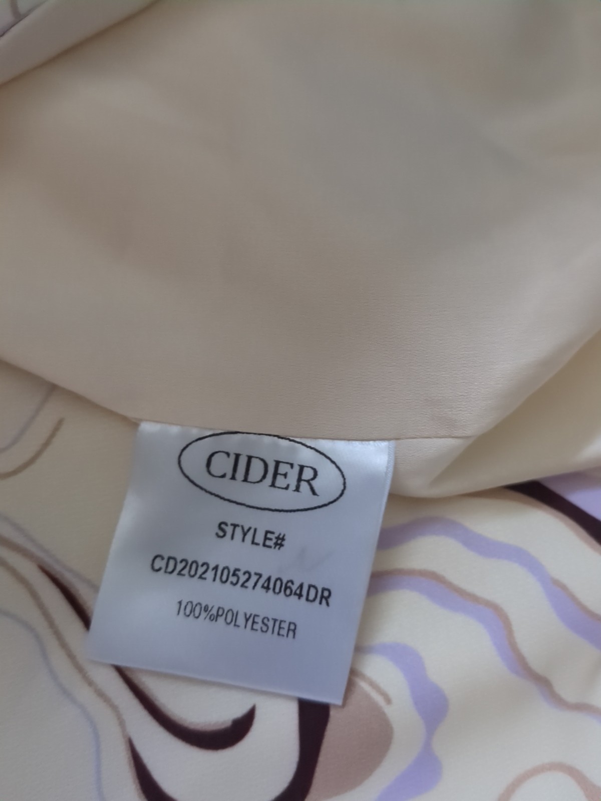 Cider Size Small Backless Summer High Split Midi … - image 12