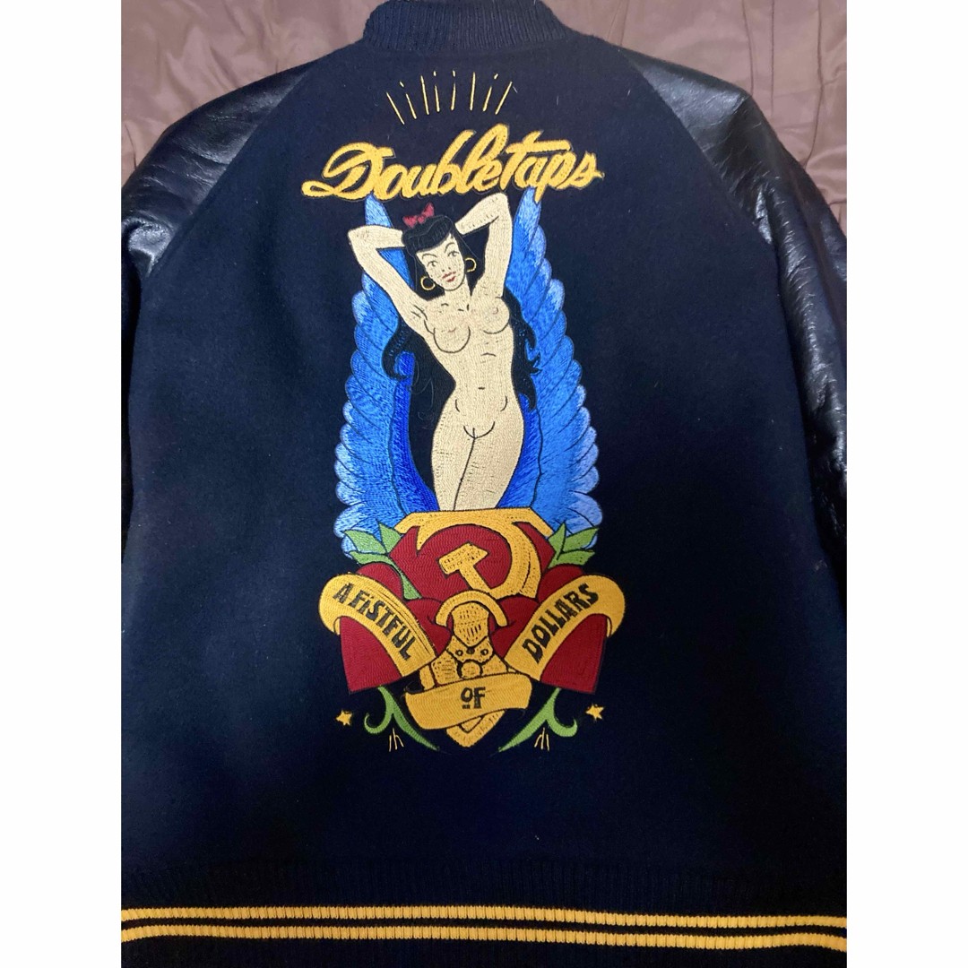 Double Taps Wtaps Limited Initial Varsity Jacket … - image 3