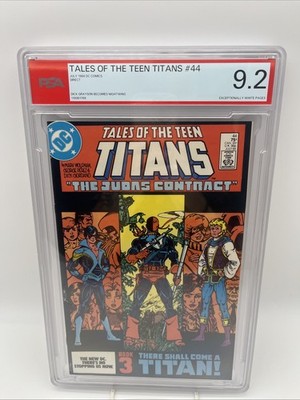 Tales of The Teen Titans #44 PSA 9.2 (1984) 1st Nightwing Exceptionally White