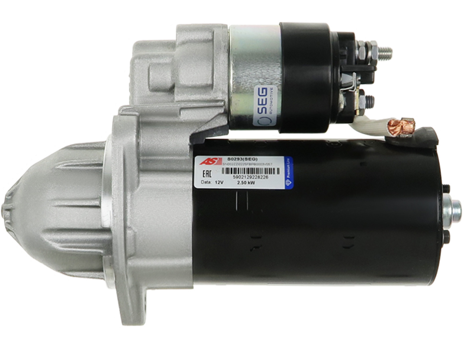 Brand New Starter Motor 12V 2.5kW 9T SEG for MERCEDES-BENZ SLK OE 0001109460