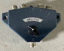 MFJ-1704 Coxila Switch 4 Position w/ Lightning Surge Protection 0-500MHz