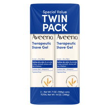 8 Pack Therapeutic Shave Gel with Oat and Vitamin E, 7 Oz