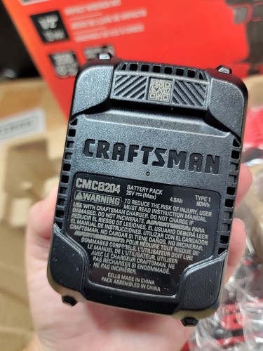 Craftsman V20 RP 1/2 Zoll Akku Schlagschrauber Set, Brushless, (CMCF900M1) NEU - Bild 17 von 24
