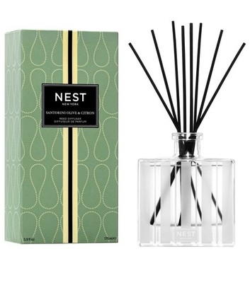 Nest Reed Diffuser Santorini Olive & Citron 5.9 fl oz Fragrance