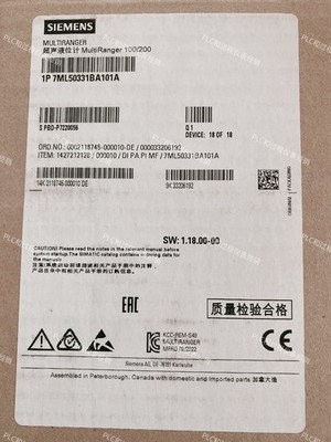 1PC NEW SIEMENS 7ML5033-1BA10-1A Ultrasonic Sensor Fast Shipping
