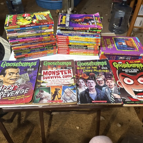 36 Goosebumps & R.L. Stine Lot Paperback Hardback Books - Picture 1 of 6