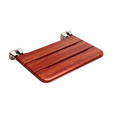 Mr Steam MS 19.75 in. W. Wallseat in Polished Nickel