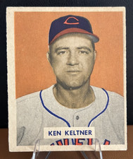 1949 Bowman Baseball - Ken Keltner - #125 - Indians - VG/EX
