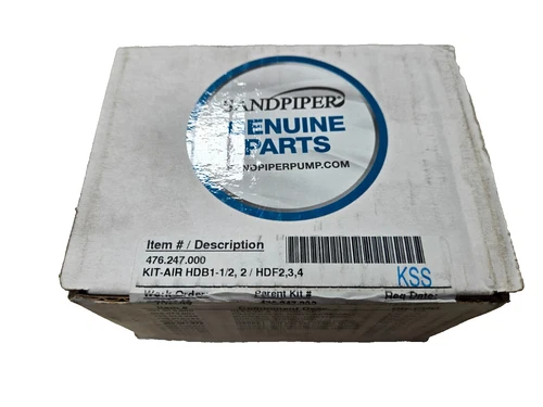 Sandpiper 476.247.000 Pump Repair Kit, Air HDB1-1/2, 2/HDF2,3,4 NEW