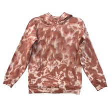 Lululemon All Yours Hoodie Marble Dye Pink Savana Pullover Sweatshirt Size 4