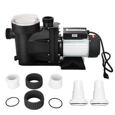 1.5HP Swimming Pool Pump, 7140GPH In/Above Ground Pool Pump with 59.05'' Elec...
