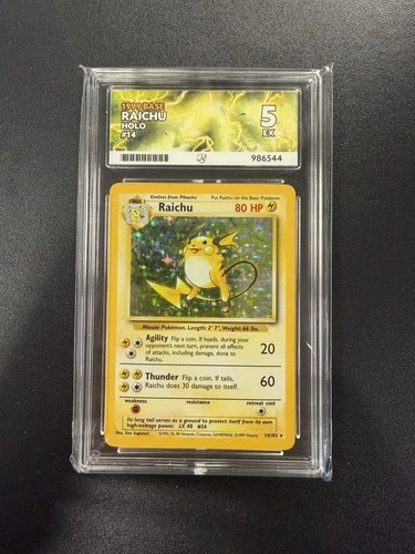 Raichu 1999 Base Set ACE 5 EX