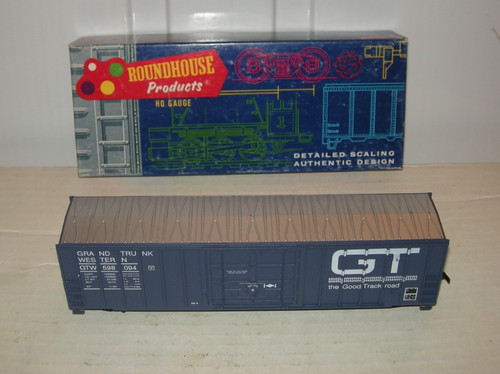 Coche de caja Roundhouse HO Grand Trunk Western 598094 50' | Zustand: Used