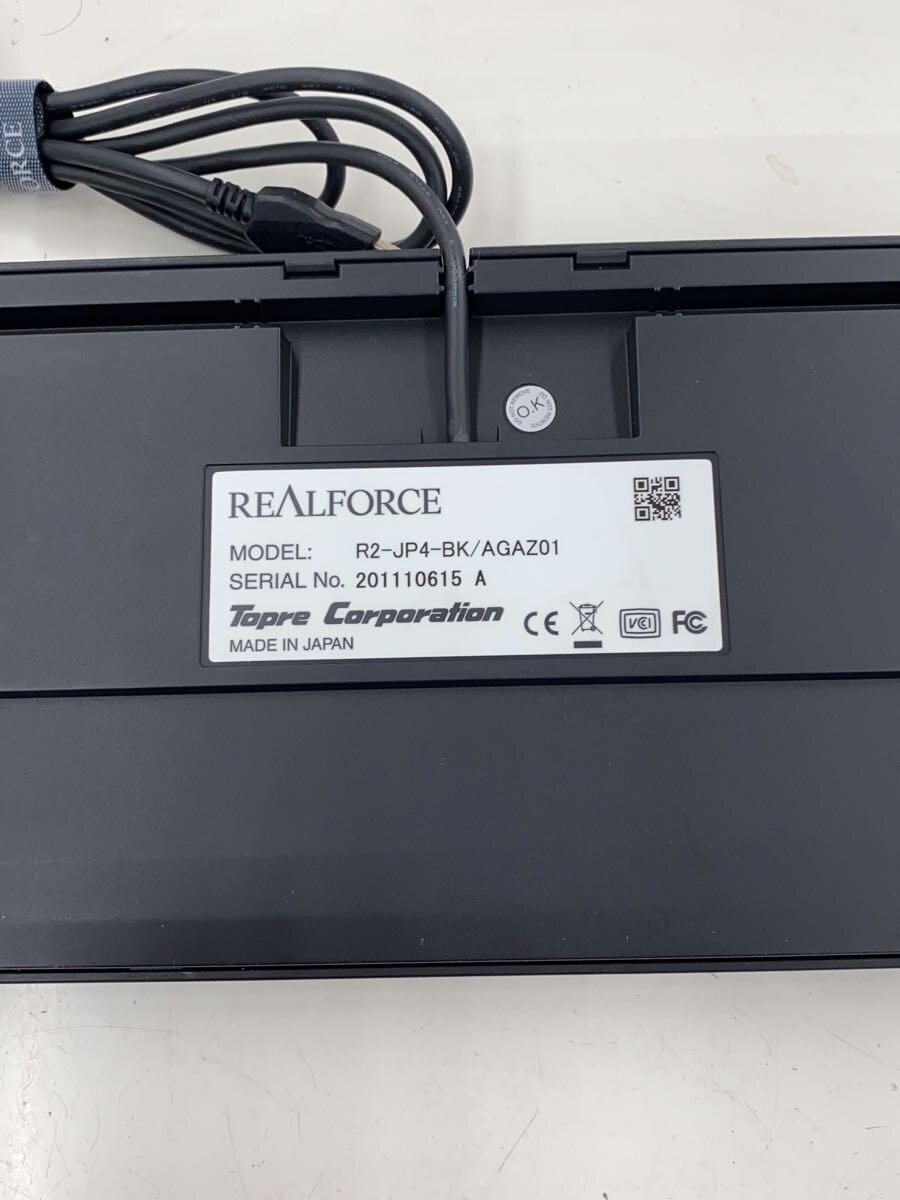 Topre Corporation R2-JP4-BK/AGAZ01 キーボード Realforce 東プレ