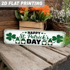 2D St. Patrick's Day Metal Wall Sign Farmhouse Kitchen Home Bar Decor Plaque Art