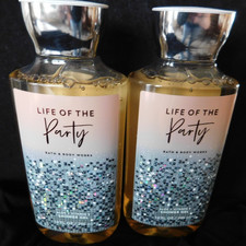 BRAND NEW Bath  Body Works LIFE OF THE PARTY 2 Shower Gel Body Wash 10 oz.