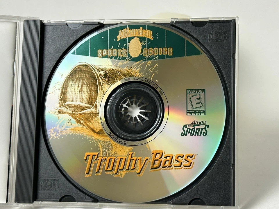 Sierra Trophy Bass (PC, 1998) Vintage Windows 3.1/95 CD-ROM Game Tested! - Image 3 of 3