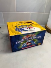 Vintage WOTC Pokémon TCG Empty Base Set Booster Box