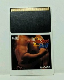 Fire Pro Wrestling 2nd Bout (PC Engine) Case, Manual & Hu Card.