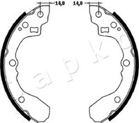 Japko Bremsbackensatz 55398 FüR Shuma Sephia FA FB KIA 200Mm 1 16V AFB222 AFB242