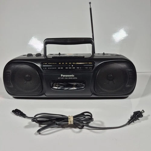 Panasonic RX-FS430 VINTAGE STEREO RADIO CASSETTE RECORDER WORKS GREAT