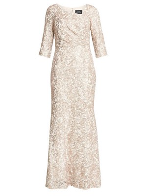 Gina Bacconi Abendkleid Damen Lilenne  3/4 Ärmel L 150cm, b 40cm,
