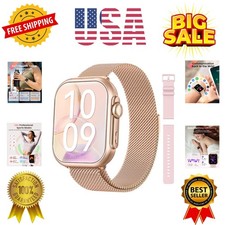 Smart Watch for Women Men Fitness: Smart Watch for iPhone Android Bluetooth C...