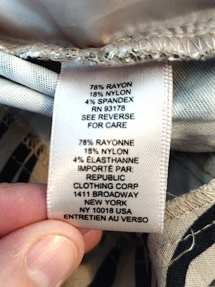 Pantalones Cortos Catherine Malandrino Mujer Estampado Animal Talla Grande  Foto 4 de 4