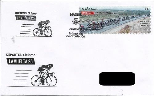 SPAIN. FDC. VUELTA CICLISTA A ESPAÑA. 2025. CYCLING