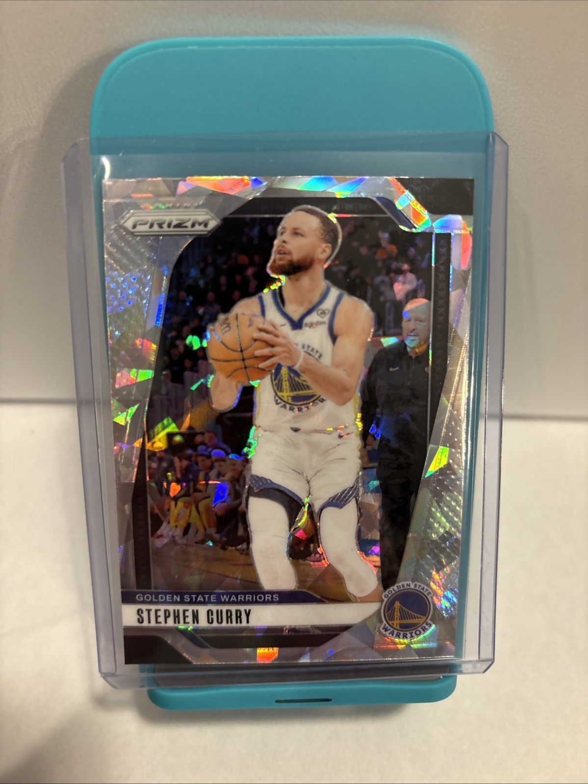 2024-25 Panini Prizm Stephen Curry Ice Prizm #134