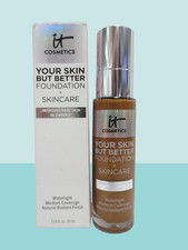 IT COSMETICS YOUR SKIN BUT BETTER FOUNDATION SKINCARE RICH COOL 50 NWB 1 OZ