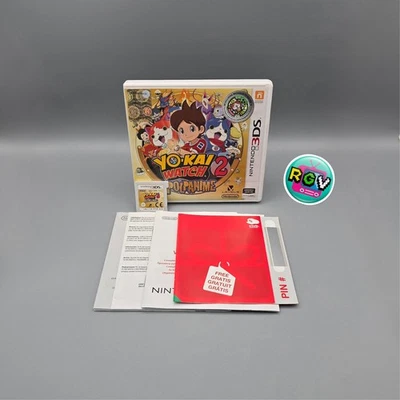 Yo-Kai Watch 2 Polpanime Nintendo 3DS ITA Gioco RPG Level-5 Originale PAL