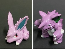 Nidoran, Nidoking(H1.2"-1.5")Pokemon Monster Nintendo Tomy Collection Figure.