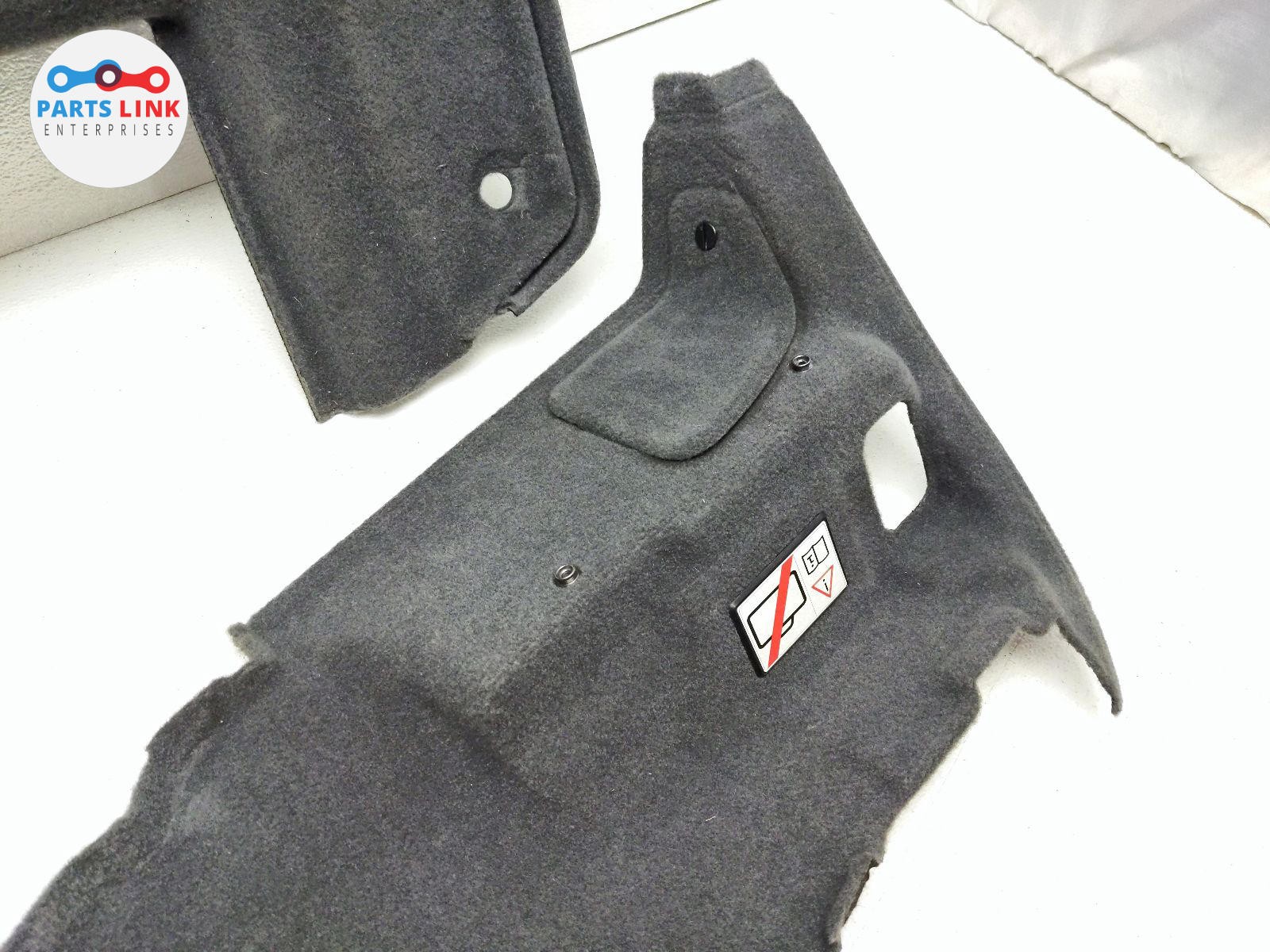 2012-14 FERRARI CALIFORNIA TRUNK TRIM LINER CARPET QUARTER FLOOR COVER SET F149