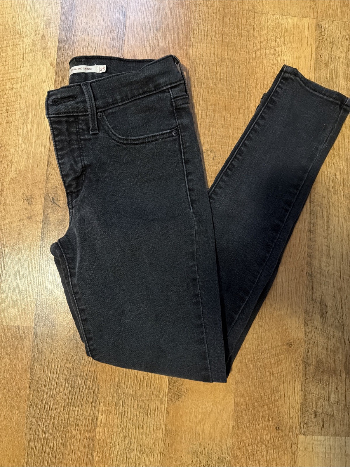 Levi's Women's 311 Shaping Black Skinny Jeans Size 25