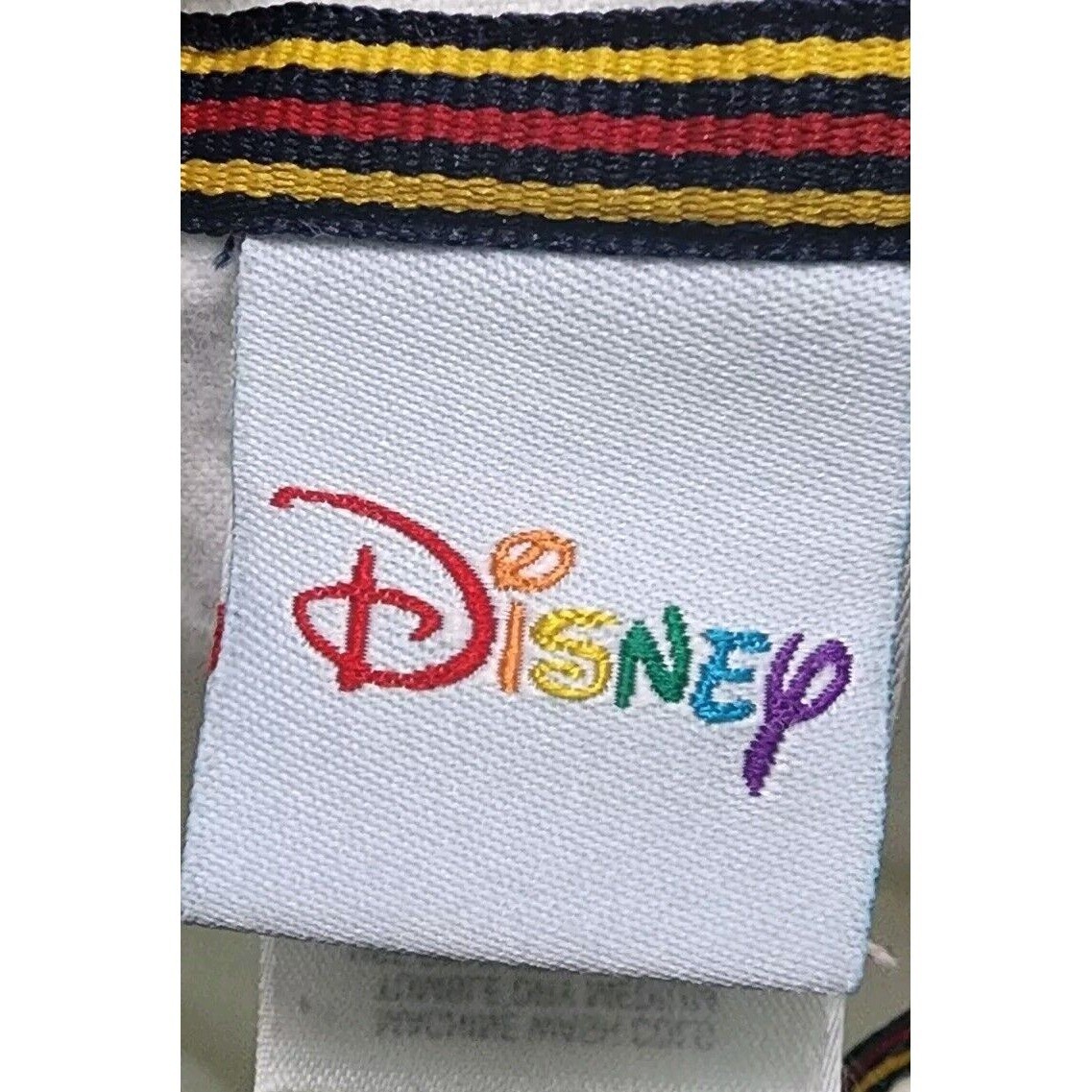 Disney Button Down Shirt Embroidered Patch Long S… - image 2