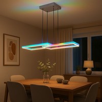 Pendellampe Pendelleuchte HäNgeleuchte Led Rgb Fernbedienung Dimmbar L 119,5 Cm