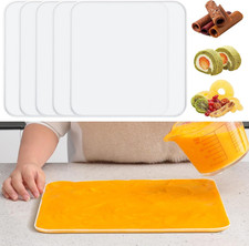 Silicone Dehydrator Trays with Edge, Dehydrator Accessories, 5Pack Bpa-Free Frui