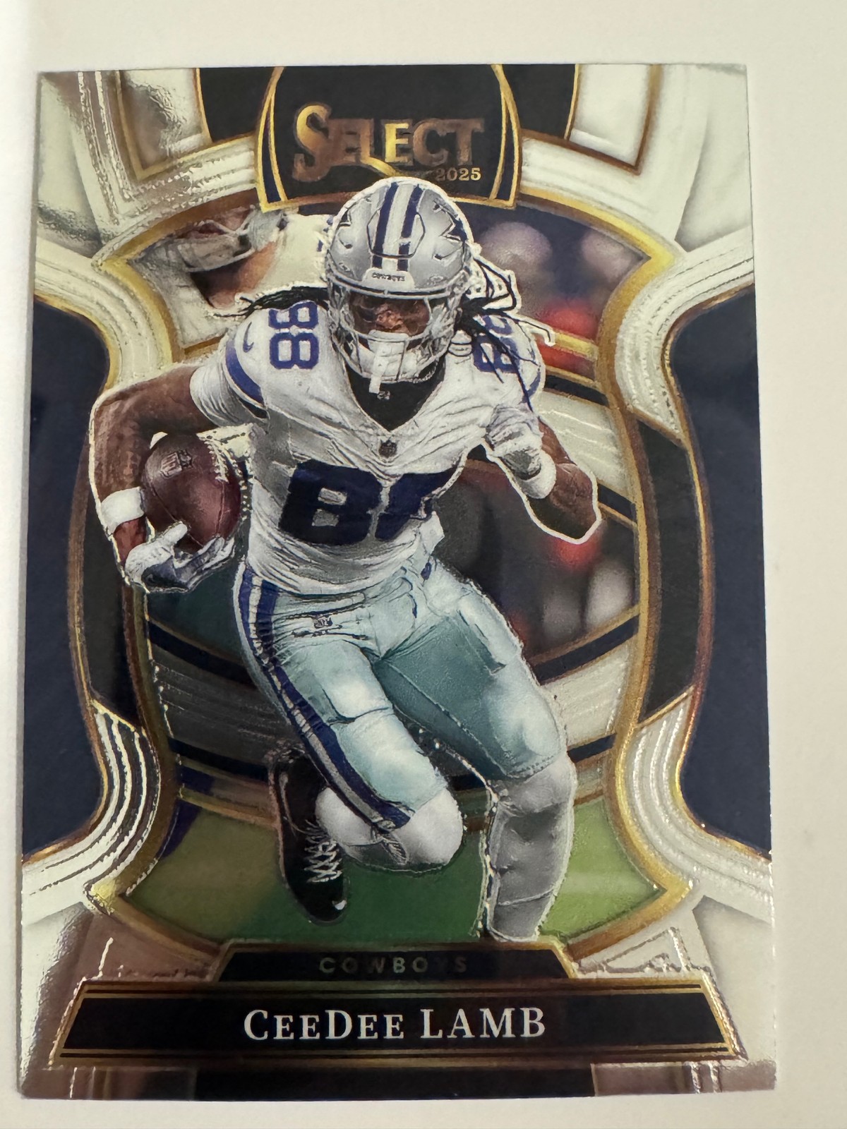 2025 Panini Select #98 CeeDee Lamb Silver Prizm