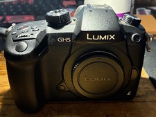 Panasonic Lumix GH5 Mirrorless Camera Body Pre-owned  3 lenses