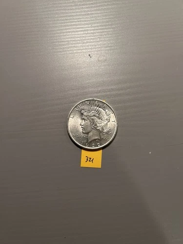 1922 Peace Dollar $1 US Coin Silver Business Strike Circulated