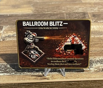 Rare sought after 3/13/2006 Australian omg Coin ballroom blitz Finks vs hA